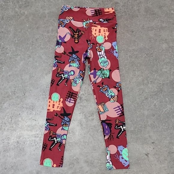 LulaRoe Halloween trick or treat lettings S/M - Picture 2 of 4